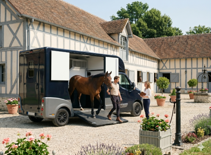 Transporteur de chevaux professionnel